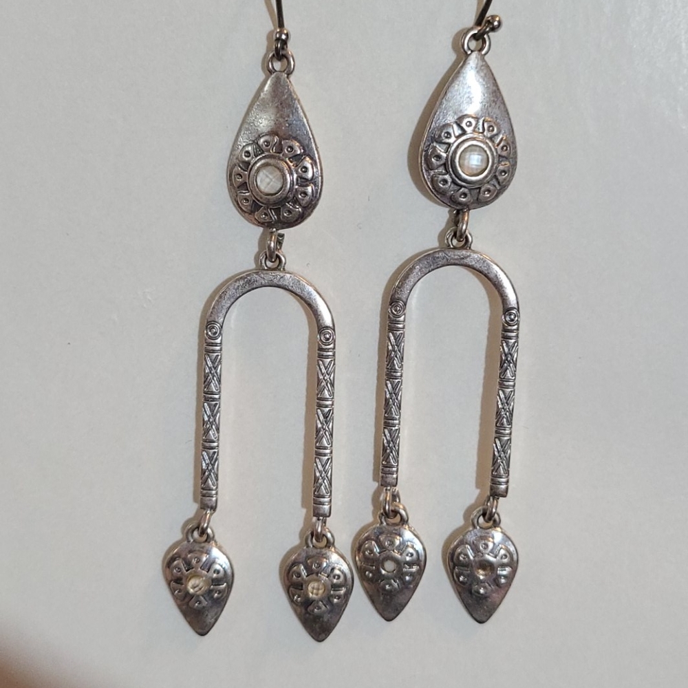Lucky Brand Vintage Moonstone Earrings